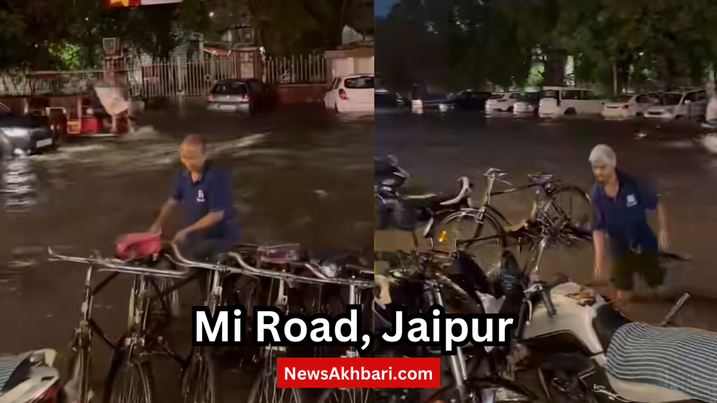 rain in jaipur heavy rain in jaipur